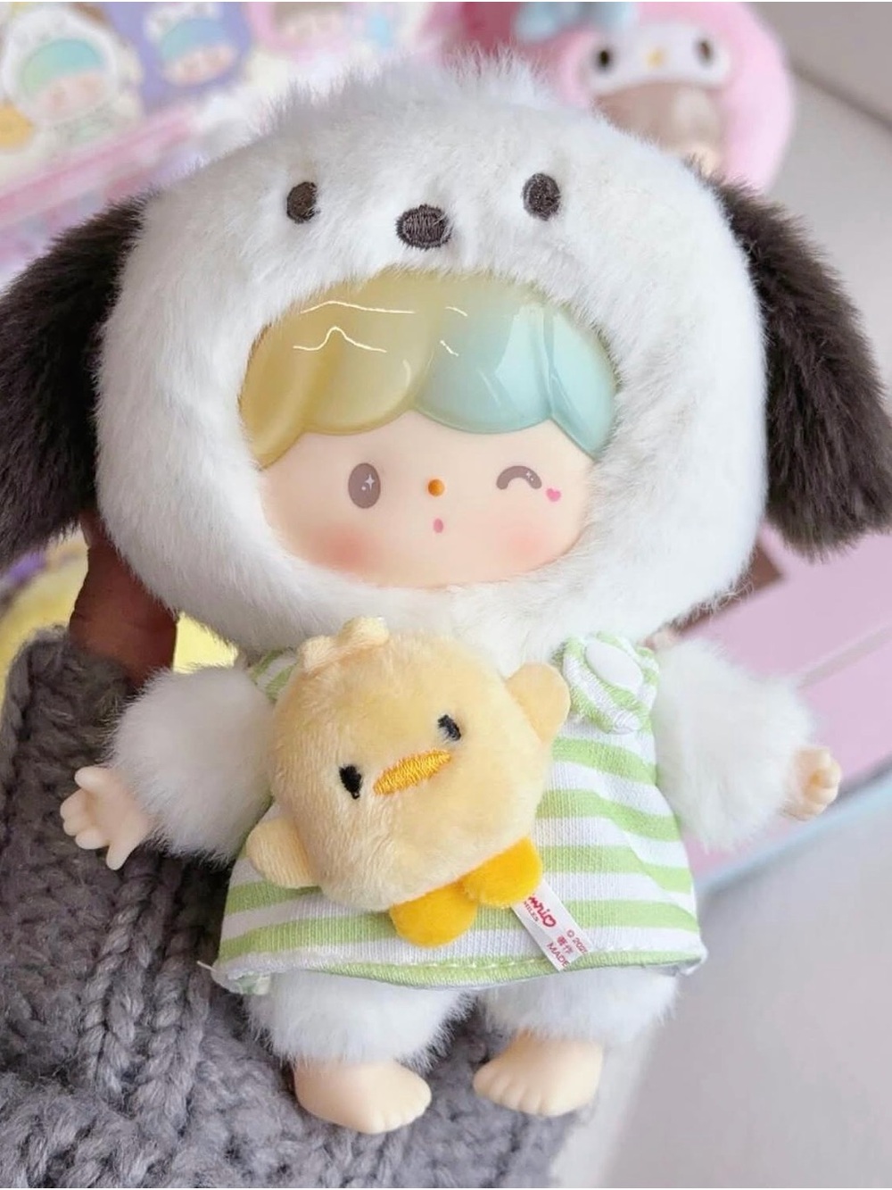 Zzoton × Sanrio Love League Buddies
Series Vinyl Plush Keychain